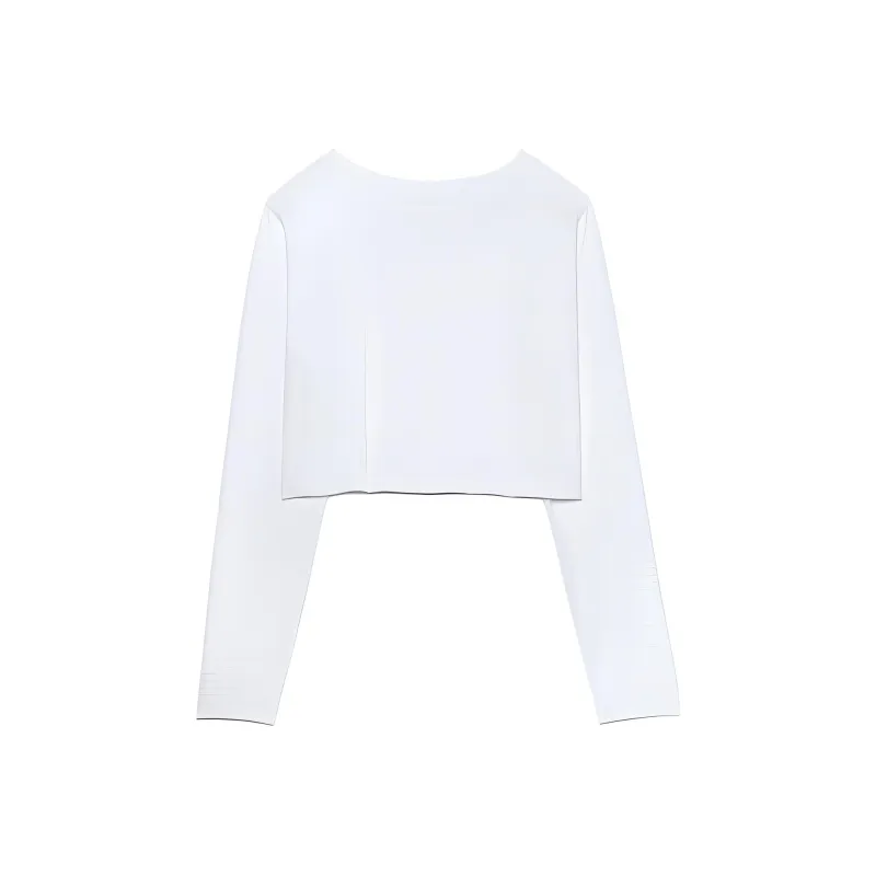 FILA Crop Tops Women's White 100-0