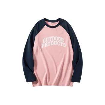 OUTDOOR PRODUCTS T Shirt Women's Blue Pink Blend