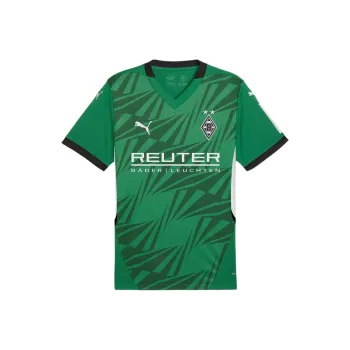 PUMA SS24 Soccer Jersey Men's Green White