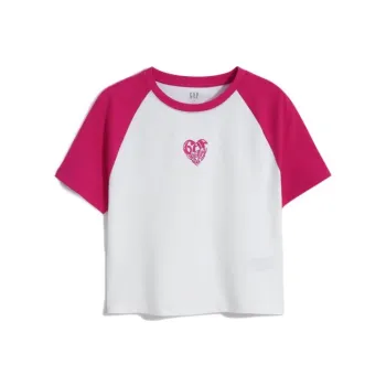 GAP Crop Tops Women's Red White