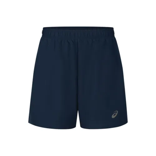 Asics Men Running Sports Shorts Men's Dark Blue