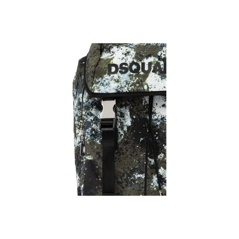 DSQUARED 2 Sprayed Effect Backpack-3