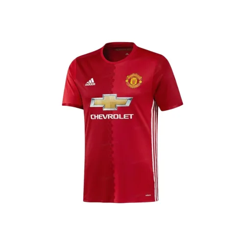 Adidas Soccer Jerseys Player Edition 16 17 Manchester United Home Men's Red