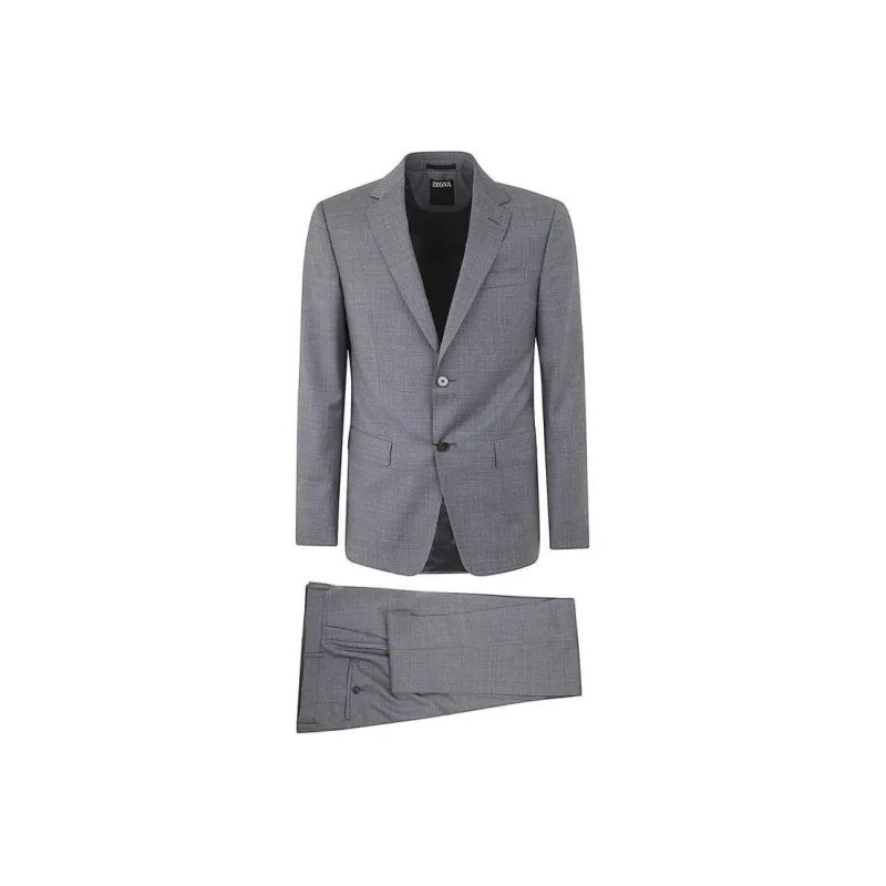 Ermenegildo Zegna Mélange effect Suit-0