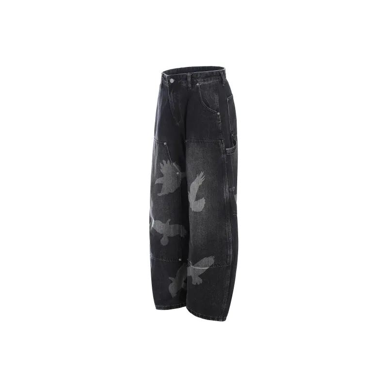 GBXM Jeans Unisex Black-1