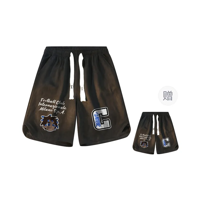 F.C. Internazionale Milano Casual Shorts Summer Unisex-13