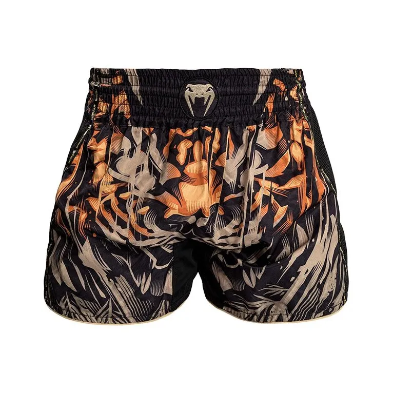 VENUM Tiger Sports Shorts Unisex Black/Fluorescent Orange-0