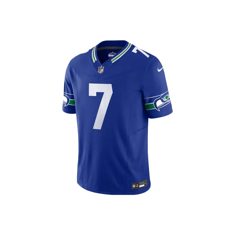 Nike Geno Smith Seattle Seahawks Men's Nike Dri FIT Nfl Limited Football Jersey-0