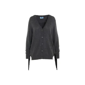 PRADA Loose Fit Sweater Women's Gray