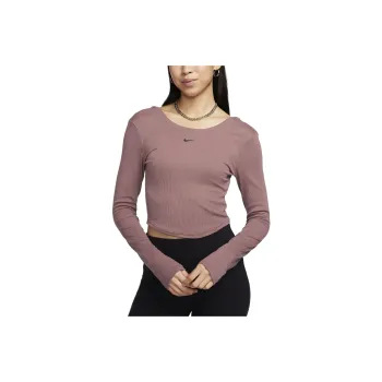 Nike T Shirt Women's Smokey Mauve Red