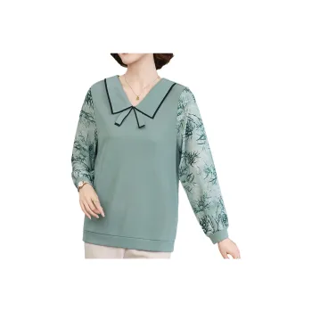 Mapping T Shirts Women's Green