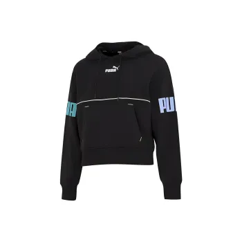 PUMA Drop Shoulder Sleeve T-Shirt Women's Black