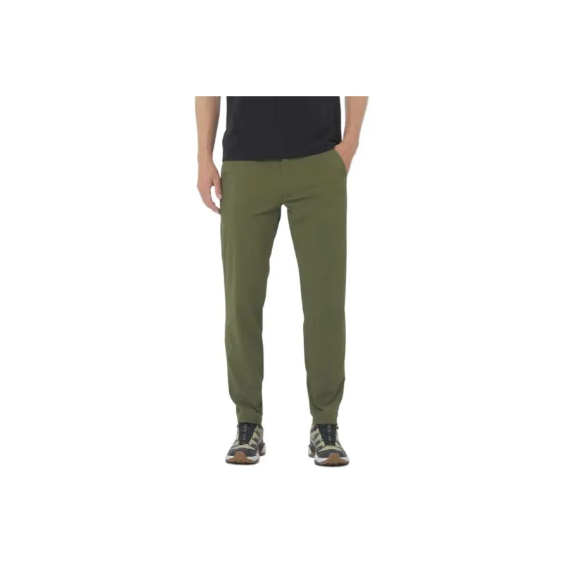 SALOMON Athletic Trousers Men's Green-0