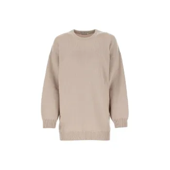 Balenciaga Loose Fit Sweater Women's Light Brown