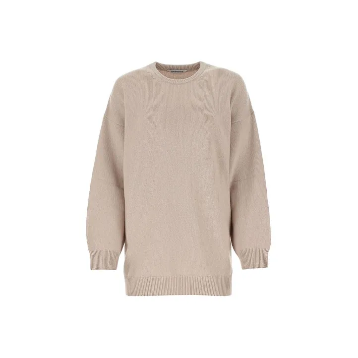 Balenciaga Loose Fit Sweater Women's Light Brown-0