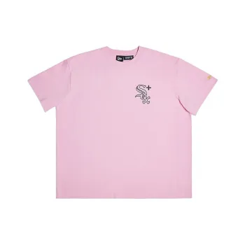 SMFK Smfk X Mlb X New Era Collaboration Collection T-Shirt Women's Pink