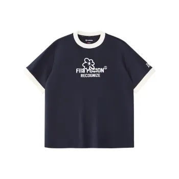 FILA FUSION T Shirts Women's Dark Abyss Blue