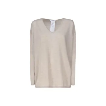 MaxMara V Neck Long Sleeved Jumper