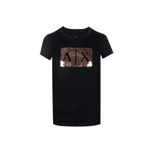ARMANI EXCHANGE T Shirts Women's Black