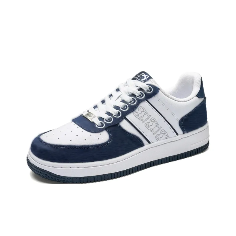 ALI THE FOX Low-Top Skateboard Shoes Women's Classic White/Hai Chang Blue-43