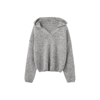 BASIC HOUSE Sweater Women's Heather Gray