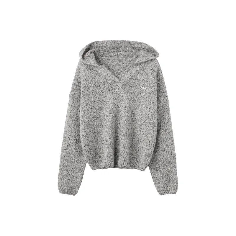 BASIC HOUSE Sweater Women's Heather Gray-0