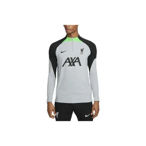 Nike Liverpool F.C. Strike Elite Soccer Jersey Men's Wolf Gray