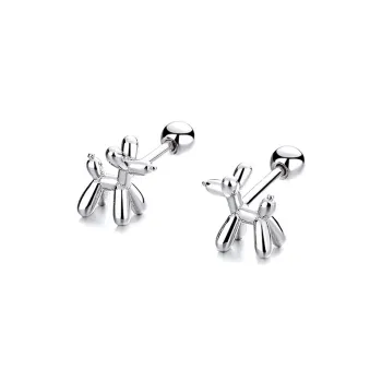 CENTURY&KINDLE S925 Silver Stud Earrings Women's