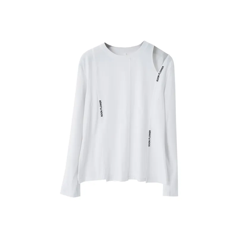 SOON FLOWER T Shirt Women's White-0