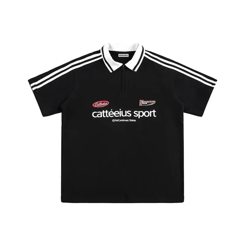 NEVER RULE Polo Shirts Unisex-0