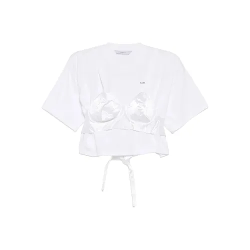 PushBUTTON Bra Point Cropped Top