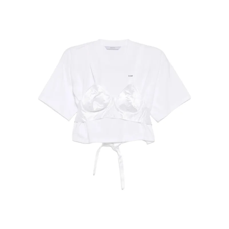 PushBUTTON Bra Point Cropped Top-0