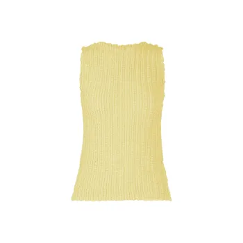 ISSEY MIYAKE SS25 Tank Top Women's Yellow