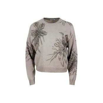 Brunello Cucinelli Long Sleeved Crewneck Jumper