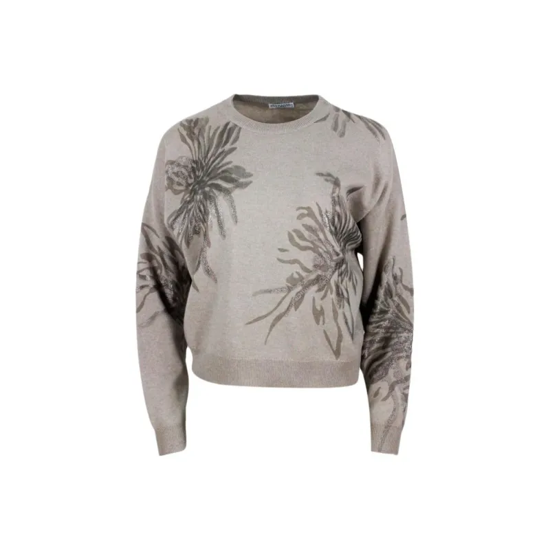 Brunello Cucinelli Long Sleeved Crewneck Jumper-0