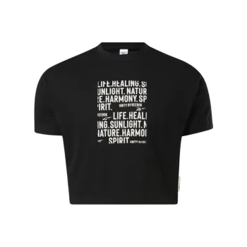 Reebok Crop Tops Women's Black