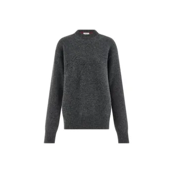 Ferragamo Logo Embroidered Jumper