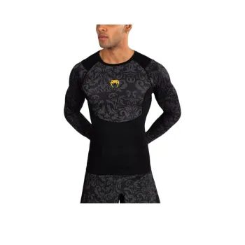 VENUM x Topuria Unmatched Workout Clothing Men's Black/Gold Color