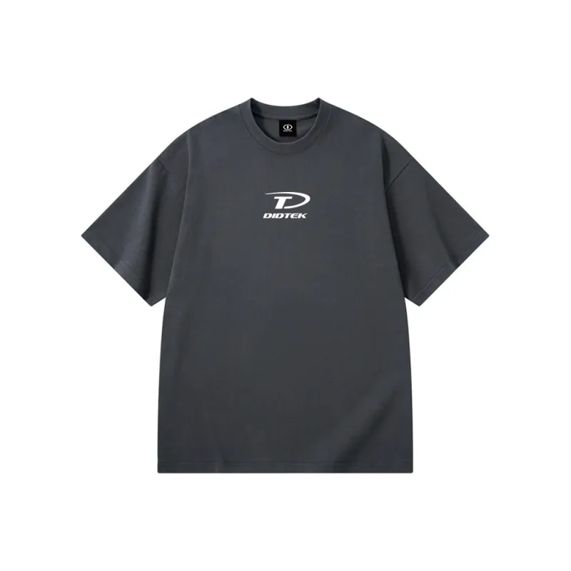 DIDTEK Drop Shoulder Sleeve Short Sleeved T Shirts Unisex-4
