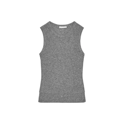 ZARA Tank Tops Women's Zebra estampill Gray