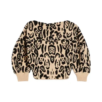 SportMax Animal Print Jacquard Jumper