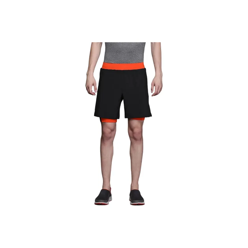 Columbia Endless Trail Sports Shorts Men's Black Red-0