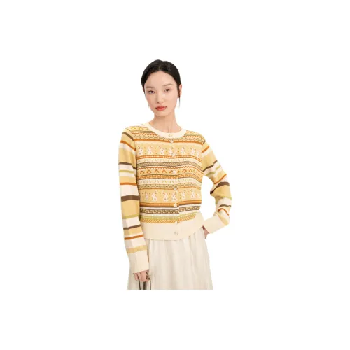 Fragment Sweater Women's Ginger Yellow