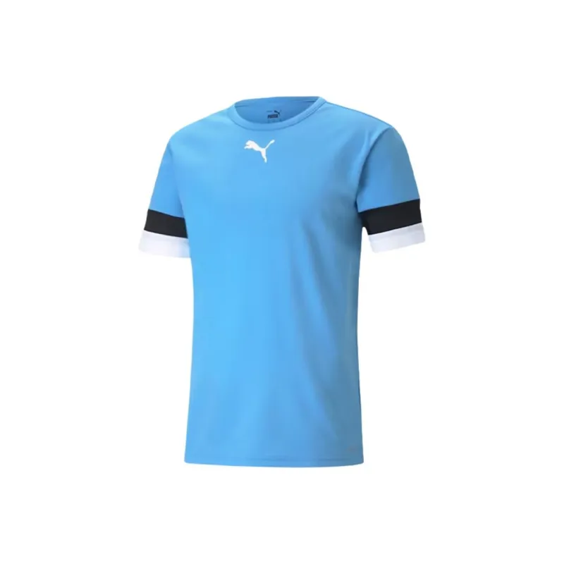 PUMA Soccer Jersey Men's Light Blue Black-0