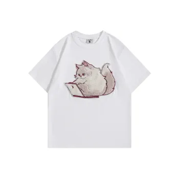 YUZHAOLIN Loose Fit Half Sleeve Top Unisex