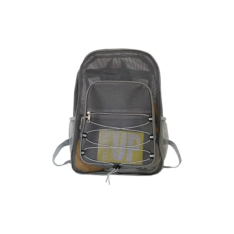 G FAVOR Mesh Fabric Backpack Regular Unisex Multicolor-3