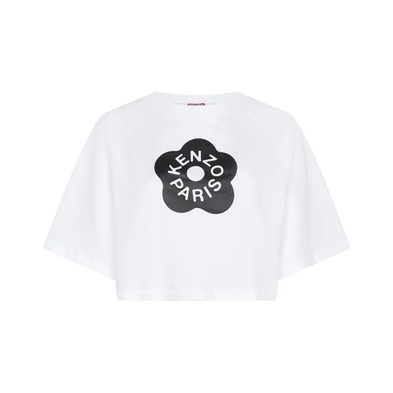 KENZO Logo Printed Crewneck T Shirt-0