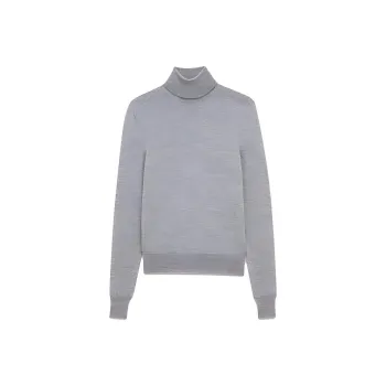 SAINT LAURENT Cassandre Turtleneck Long Sleeved Jumper