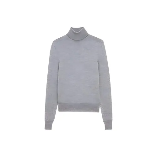 SAINT LAURENT Cassandre Turtleneck Long Sleeved Jumper