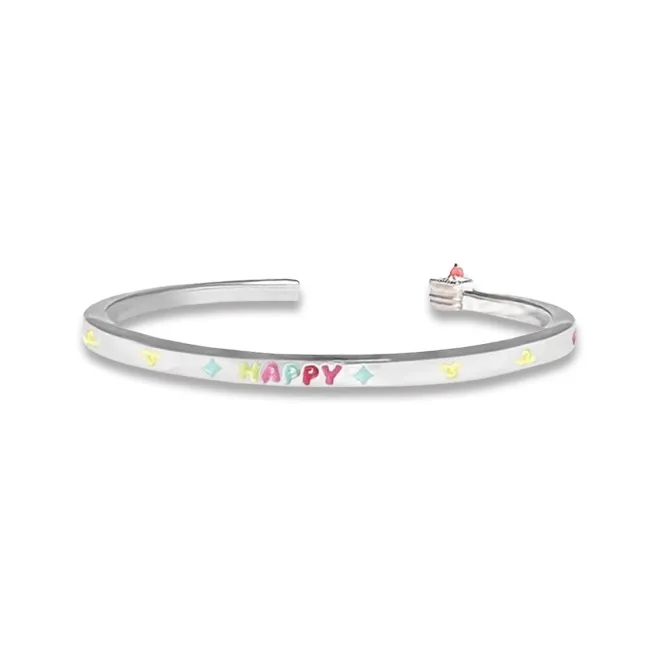 LuluCanaan Titanium Steel Bangles Women's-4